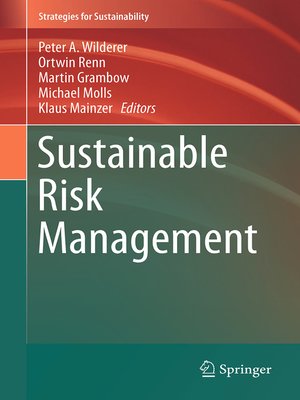 cover image of Sustainable Risk Management